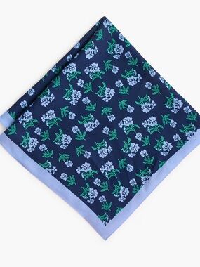 J. Crew Silky Square Scarf NWT